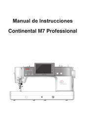 Janome Continental M7 Professional Manual De Instrucciones