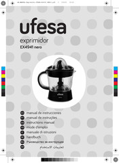 UFESA EX4941 Manual De Instrucciones