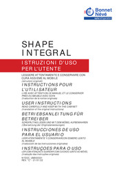 Bonnet Neve shape integral Instrucciones De Uso