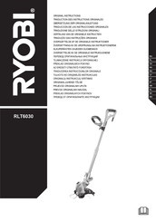 Ryobi RLT6030 Traducción De Las Instrucciones Originales