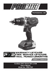 Promaker PRO-TI20 Manual Del Usuario