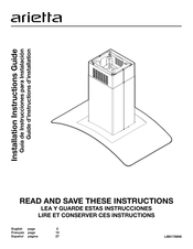 arietta ADI436SSB Guía De Instrucciones Para Instalación