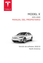 Tesla X 2015-2020 Manual Del Propietário