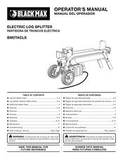 Black Max BM5TACLS Manual Del Operador