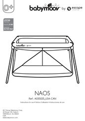 Escape LifeStyle babymoov NAOS A035025_USA-CAN Manual Del Usuario