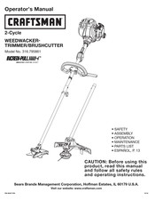 Craftsman WEEDWACKER 316.795861 Manual Del Operador