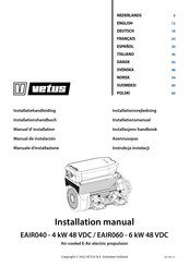 Vetus EAIR040 Manual De Instalación