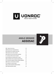 VONROC AG505AC Traducción De Las Instrucciones Originales