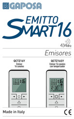 GAPOSA EMITTO SMART 16 QCTZ16Y Manual Del Usuario