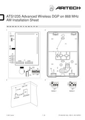 Aritech ATS1235 Hoja De Instalación