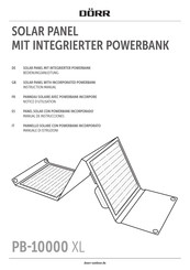 Dörr PB-10000 XL Manual De Instrucciones