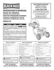 Black Max BM80915E Manual Del Operador