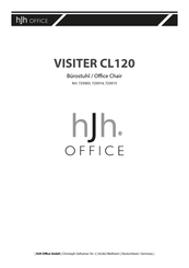 hjh OFFICE VISITER CL120 725003 Instrucciones De Montaje