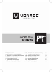 VONROC ID502AC Traducción Del Manual Original