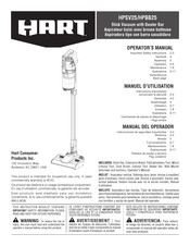 Hart HPBB25 Manual Del Operador