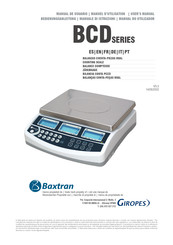 Baxtran BCD3 Manual De Usuario