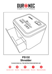 Duronic PS132 Instrucciones De Uso