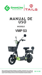 GREENLINE VMP S3 Manual De Uso