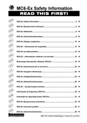 BEAMEX MC6-EX Información De Seguridad