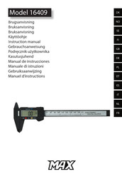 Max 16409 Manual De Instrucciones