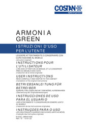 Costan ARMONIA GREEN Instrucciones De Uso