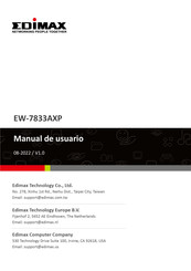 Edimax EW-7833AXP Manual De Usuario