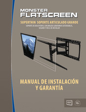 Monster FLATSCREEN SUPERTHIN Manual De Instalación Y Garantía