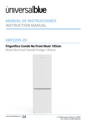 universalblue UBF2209-20 Manual De Instrucciones