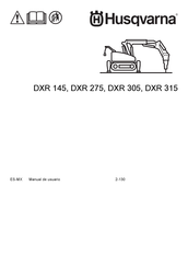 Husqvarna DXR 315 Manual De Usuario