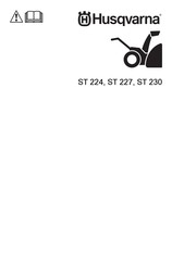 Husqvarna ST 230 Manual Del Usuario