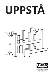 IKEA UPPSTA Serie Manual De Instrucciones