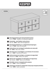 Kesper 15950 Instrucciones De Montaje