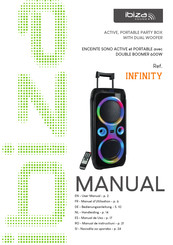 Ibiza sound INFINITY Manual De Uso