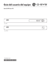 Q-SYS Core 110F v2 Guia Del Usuario