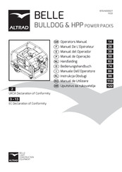 Altrad BELLE BULLDOG & HPP Manual Del Operador