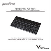 perixx PERIBOARD-706 PLUS Manual De Instrucciones