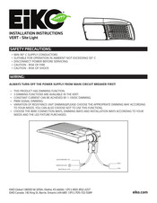 Eiko VERT Instrucciones De Instalación