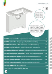 Pressalit R4827 Instrucciones De Uso Y Mantenimiento