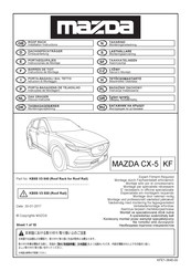 Mazda KB8S V3 840 Instrucciones De Montaje