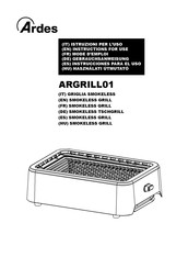 ARDES ARGRILL01 Instrucciones Para El Uso