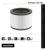 LaserLiner AirBreeze 120 Filter Manual De Instrucciones
