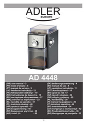 Adler europe AD 4448 Manual De Uso