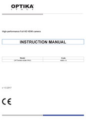 Optika Italy OPTIKAM HDMI PRO Manual De Instrucciones