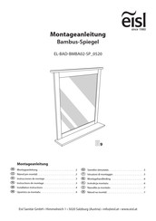 eisl EL-BAD-BMBA02-SP 0520 Instrucciones De Montaje