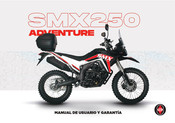 Gilera ADVENTURE SMX 250 Manual De Usuario Y Garantía