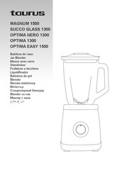 Taurus OPTIMA NERO 1300 Manual De Instrucciones