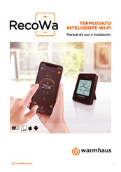 warmhaus RecoWa Manual De Uso E Instalación