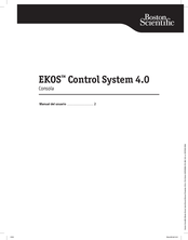 Boston Scientific EKOS 4.0 Manual Del Usuario