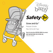 Safety 1st Disney baby Grow and Go Manual De Instrucciones