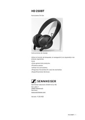 Sennheiser HD 250BT Instrucciones De Montaje